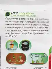 Семена Арбуз "Шуга Бейби (Сахарный малыш)", Geolia
