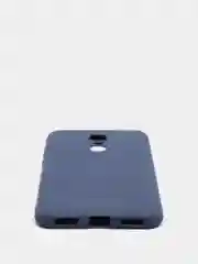 Темно-синий чехол для Xiaomi Redmi 5 Plus (Сяоми Редми 5 Плюс), силиконовый, цветной, матовый