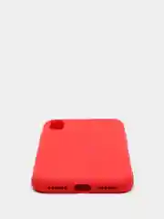 Красный чехол силиконовый для iPhone X / XS