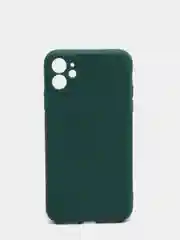 Темно-синий чехол для iPhone 11 цветной матовый