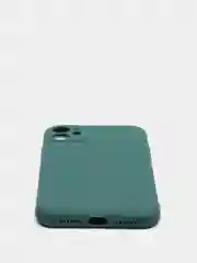 Темно-синий чехол для iPhone 11 цветной матовый