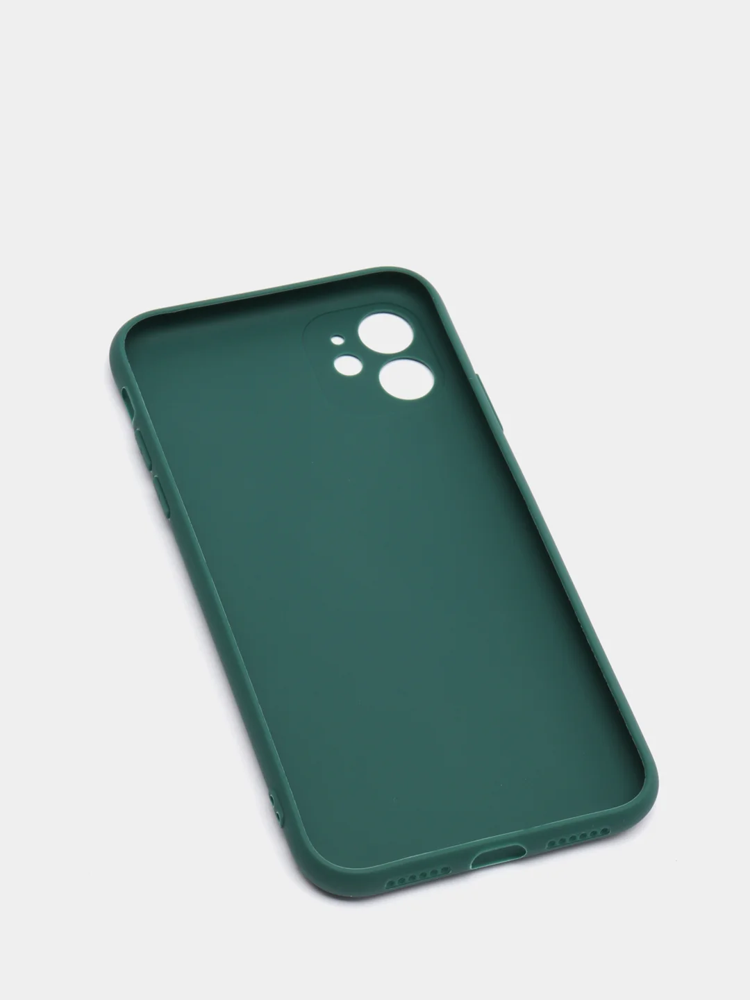 Темно-синий чехол для iPhone 11 цветной матовый
