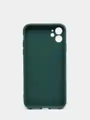 Темно-синий чехол для iPhone 11 цветной матовый