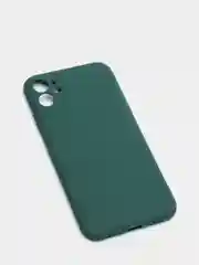 Темно-синий чехол для iPhone 11 цветной матовый