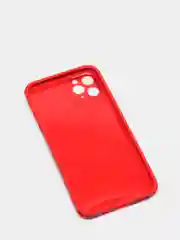 Красный чехол усиленный с полосой для iPhone 11 Pro Max, силиконовый