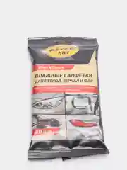 Влажные салфетки для стекол и зеркал Wet Wipes