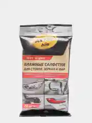 Влажные салфетки для стекол и зеркал Wet Wipes