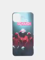 Морской чехол "Игра в кальмара" iPhone 6S, 7, 8 Plus, XR, 11, 12 Mini 13 Pro Max силиконовый айфон