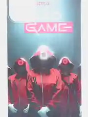 Морской чехол "Игра в кальмара" iPhone 6S, 7, 8 Plus, XR, 11, 12 Mini 13 Pro Max силиконовый айфон