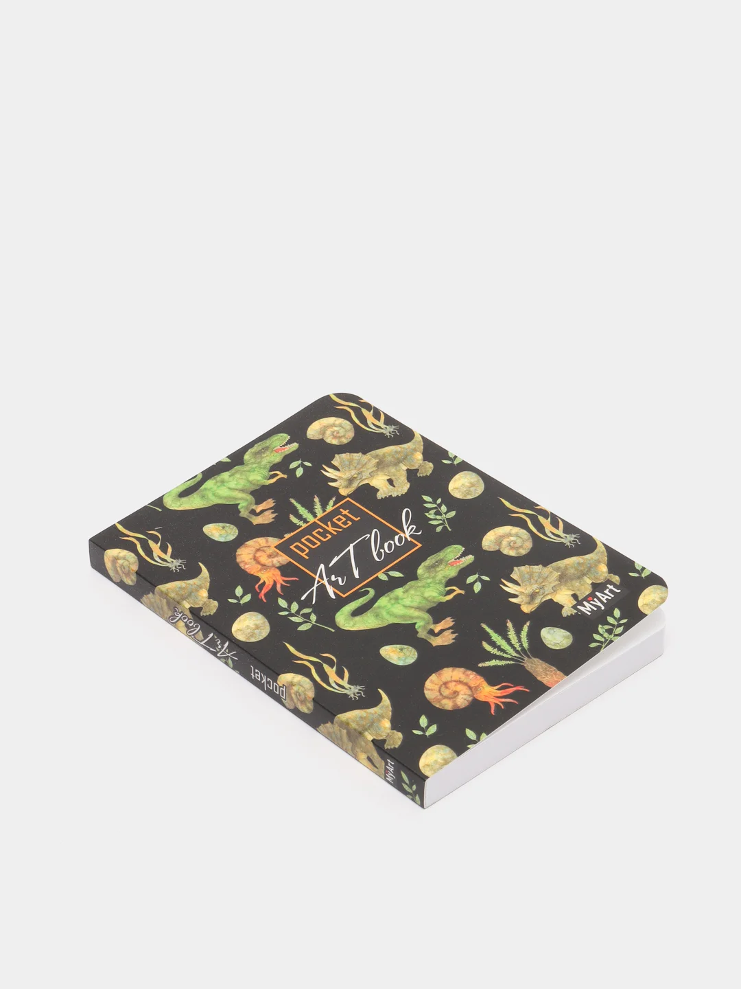 Аметистовый скетчбук MyArt Pocket Artbook, А6, без линовки, 100 г/м2, 80 листов. Проф-Пресс