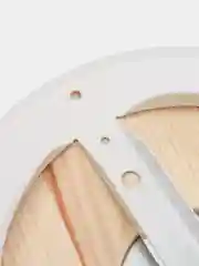 Кремовый диффузор Europlast KD, деревянный, диаметр 100, 125, 160 мм