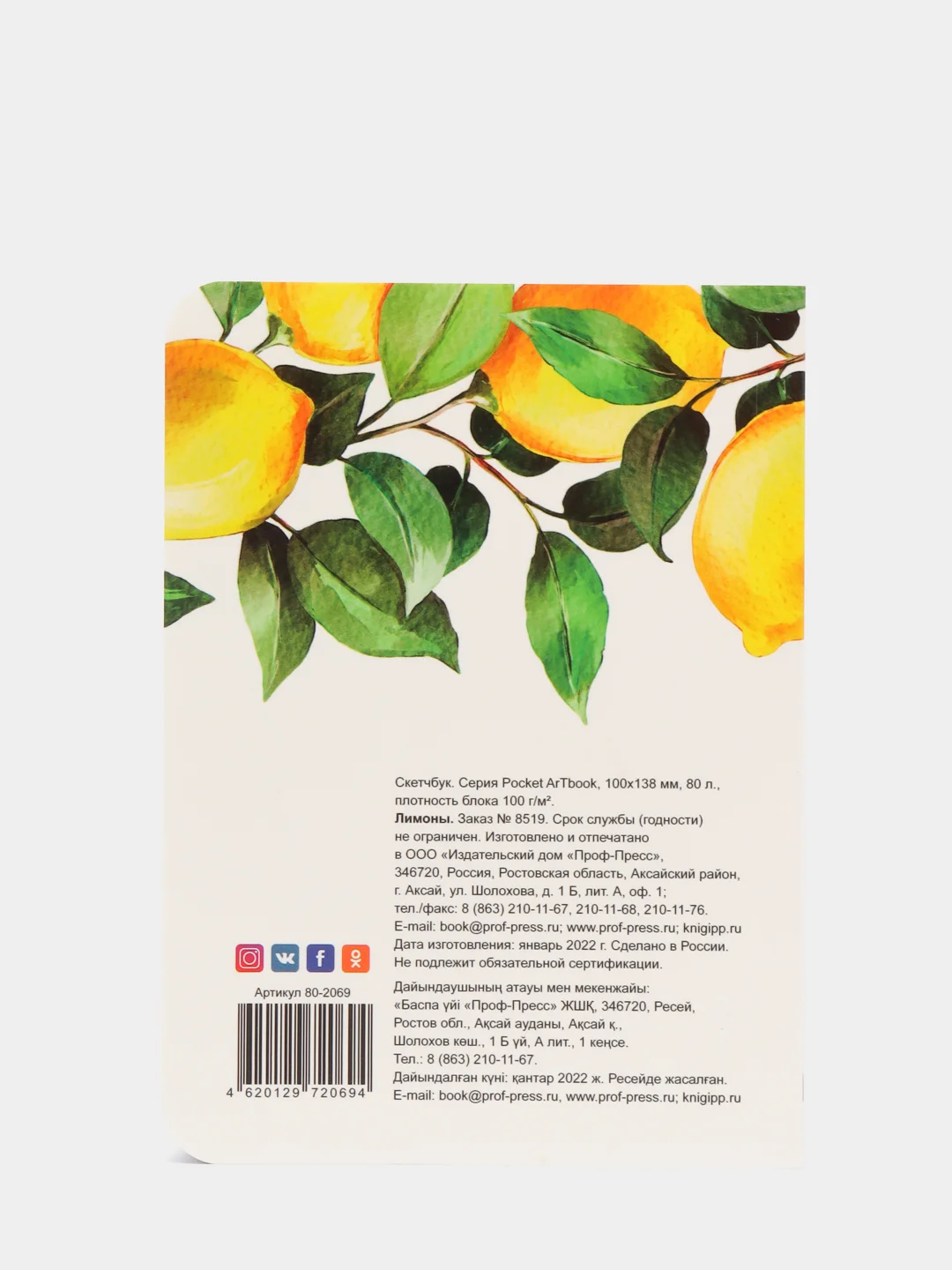 Бронзовый скетчбук MyArt Pocket Artbook, А6, без линовки, 100 г/м2, 80 листов. Проф-Пресс