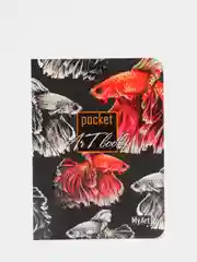Желтый скетчбук MyArt Pocket Artbook, А6, без линовки, 100 г/м2, 80 листов. Проф-Пресс