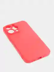 Красный чехол с защитой камеры и мягкой подкладкой для iPhone 13 / 13 Pro / 12 Pro, 12 Pro Max, 11