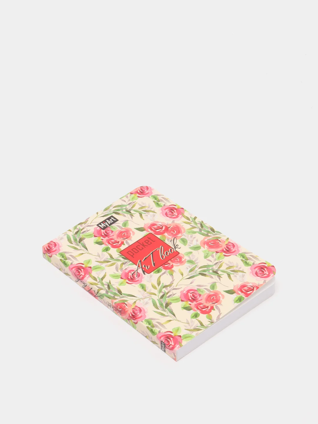 Горчичный скетчбук MyArt Pocket Artbook, А6, без линовки, 100 г/м2, 80 листов. Проф-Пресс