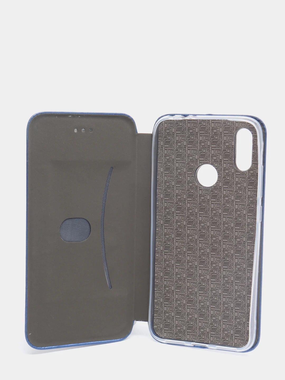 Синий чехол-книжка Xiaomi Redmi 12, 12С,9C,9A,9,7,7A,8,8A,4X,10, Note 12, 9,9S,9Pro,8/8 Pro,7,8T
