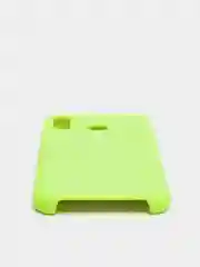 Салатовый чехол силиконовый Silicone Cover Case для Samsung Galaxy A6S, M20