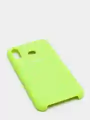 Салатовый чехол силиконовый Silicone Cover Case для Samsung Galaxy A6S, M20