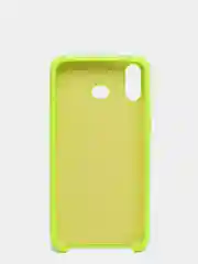 Салатовый чехол силиконовый Silicone Cover Case для Samsung Galaxy A6S, M20