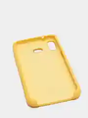Желтый чехол силиконовый Silicone Cover Case для Samsung Galaxy A6S, M20