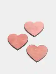Алый заготовка для декора "Сердце"