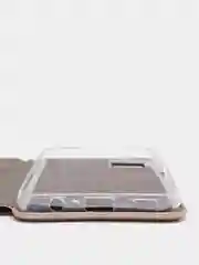 Золотой чехол книжка Samsung Galaxy A03s, Самсунг Галакси А03с