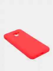 Красный чехол Samsung Galaxy J6 2018, Самсунг Галакси Джи6 2018, силиконовый цветной матовый