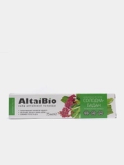 Зубная паста Алтайбио (AltaiBio) "Солодка-Бадан", профилактика кариеса, 75 мл