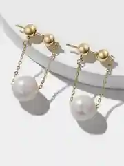 Серьги с жемчугом