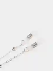 Серебряный цепочка для очков
