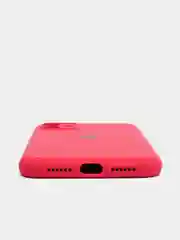 Бирюзовый чехол Silicone Case для iPhone 13 /11/12/12 ProMax с защитой камеры с бархатной подкладкой