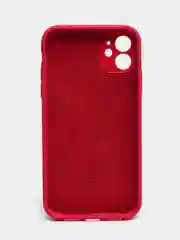 Бирюзовый чехол Silicone Case для iPhone 13 /11/12/12 ProMax с защитой камеры с бархатной подкладкой