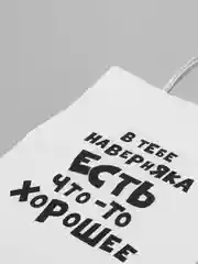Бежевый подарочные крафт-пакеты с приколами по 1 шт  и 3 шт