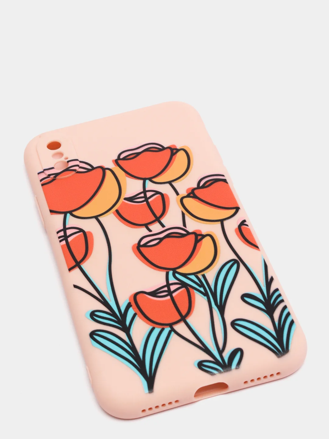Коралловый чехол для iPhone 6/6s, 7/8/SE2, 7+/8+, X/XS, XR, XS Max, 11, 11 Pro, 12, 12 mini, 12 Pro