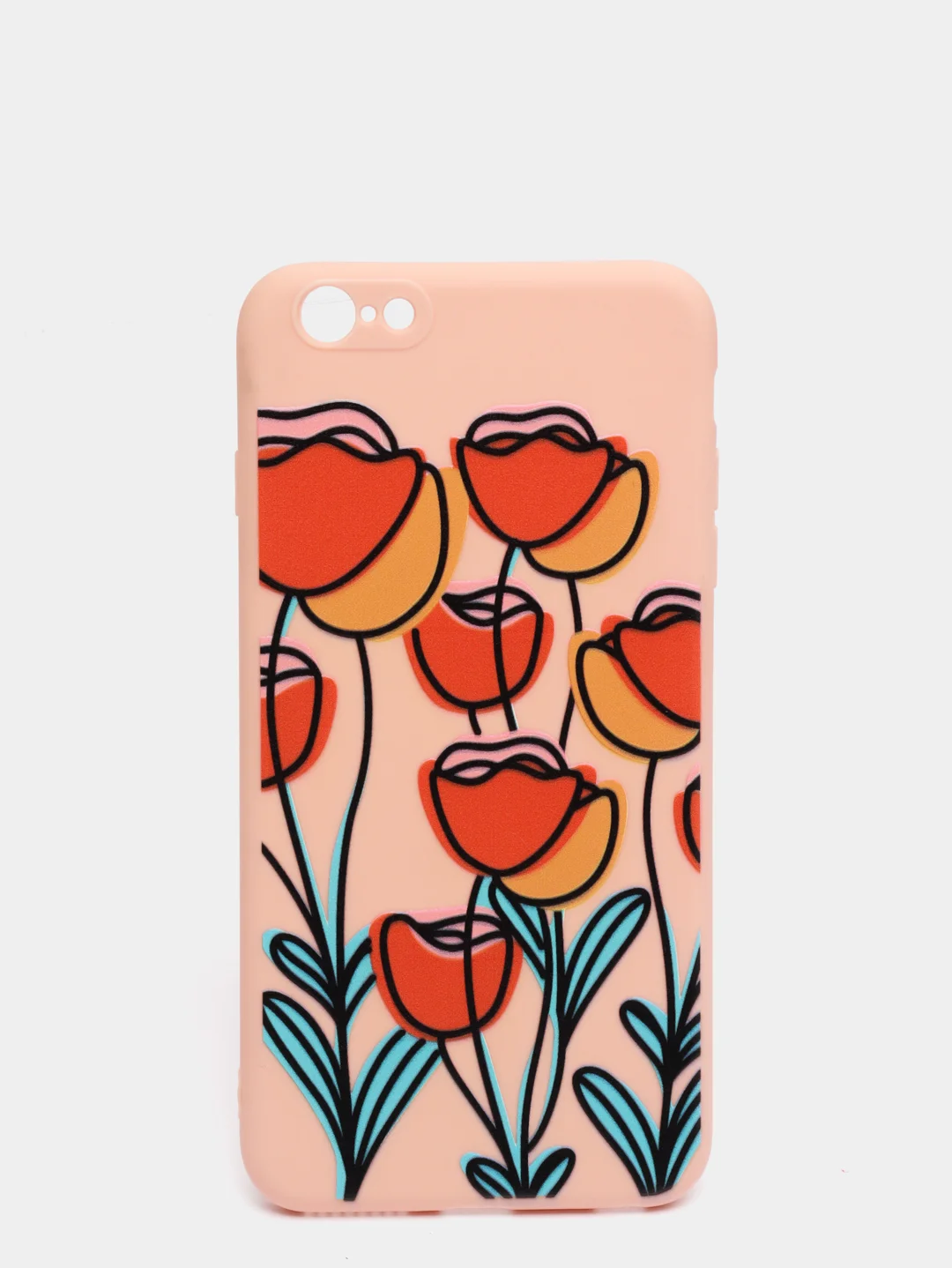 Коралловый чехол для iPhone 6/6s, 7/8/SE2, 7+/8+, X/XS, XR, XS Max, 11, 11 Pro, 12, 12 mini, 12 Pro