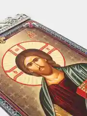 Икона-хоругвия "Господь Вседержитель", на подвесе