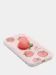 Чехол Антистресс для iPhone 11 / 12 Персик NicePeach
