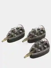 Зеленый набор кормушек и форма для прессовки прикормки флэт Flat Method Feeder In-Line