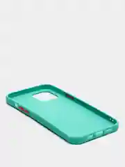 Бирюзовый чехол Apple iPhone 12 Pro Max (6.7) силиконовый противоударный с усиленными углами