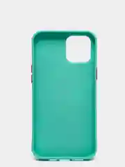 Бирюзовый чехол Apple iPhone 12 Pro Max (6.7) силиконовый противоударный с усиленными углами