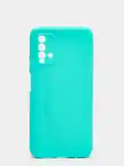 Бирюзовый xiaomi Redmi 9T Чехол силиконовый матовый Soft Touch