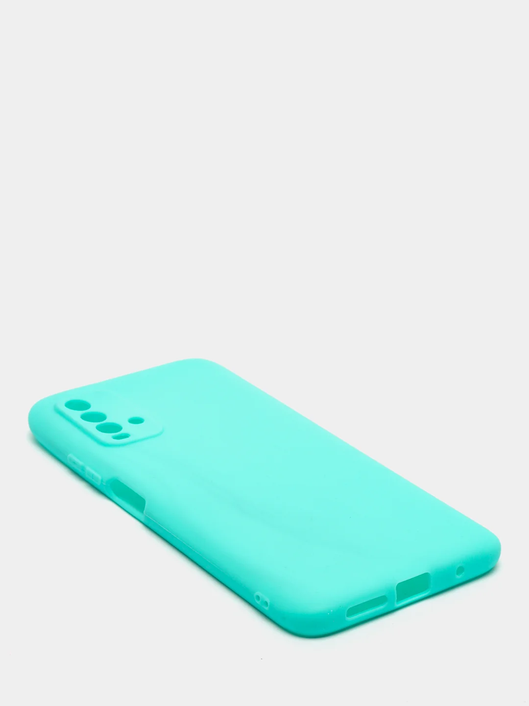 Бирюзовый xiaomi Redmi 9T Чехол силиконовый матовый Soft Touch