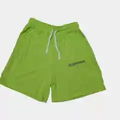 Салатовый костюм шорты и футболка