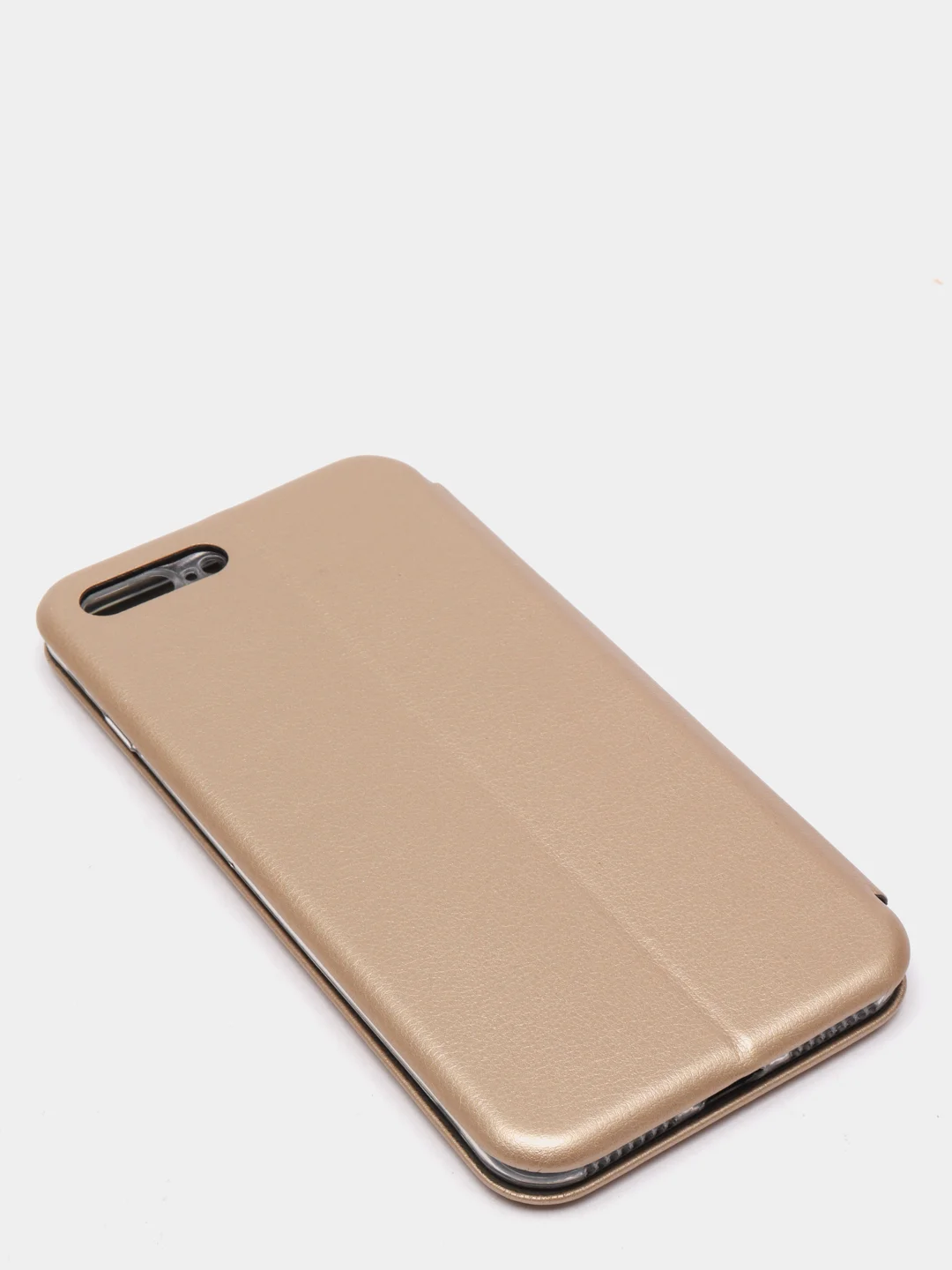 Золотой чехол книжка на Apple iPhone 7 Plus / 8 Plus
