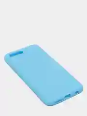 Голубой чехол Huawei Honor 10, Хуавей Хонор 10 силиконовый, цветной, матовый
