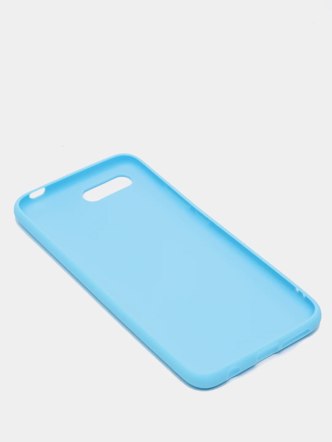 Голубой чехол Huawei Honor 10, Хуавей Хонор 10 силиконовый, цветной, матовый