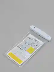 Белый водонепроницаемый чехол для телефона, документов на шею