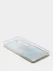 Золотой чехол Xiaomi Mi Note 10 / Mi Note 10 Pro / Mi CC9 PRO переливающийся жидкий с блестками