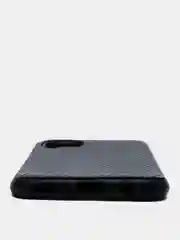 Марсала чехол Huawei P40 Lite, Хуавей П40 Лайт черный силиконовый под кожу