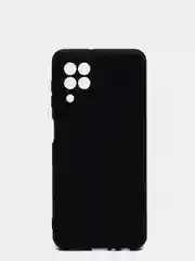 Черный чехол для Samsung Galaxy A22 4G / Galaxy M22 / Galaxy M32 Silicone Cover силиконовый